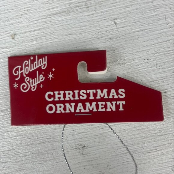Set Of 7 Holiday Style Christmas Ornaments - Picture 11 of 11